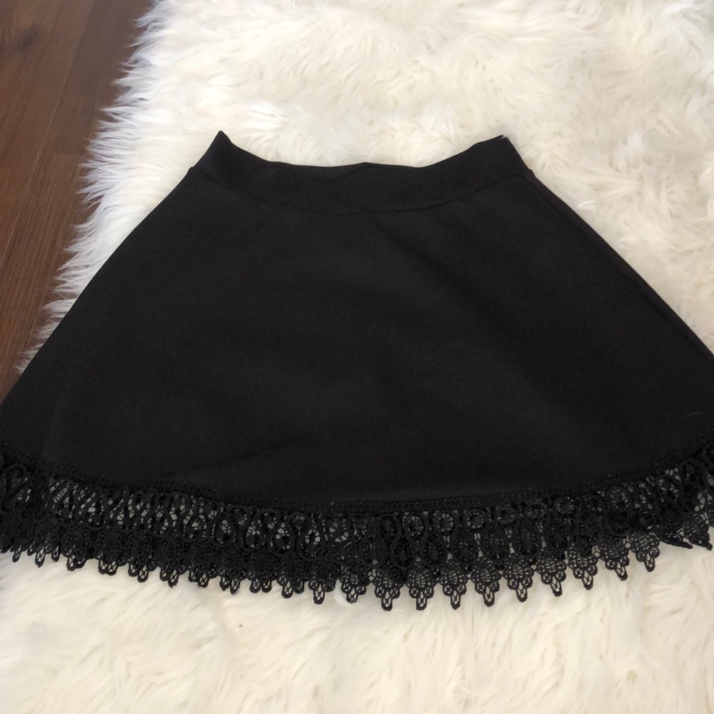 Black skirt